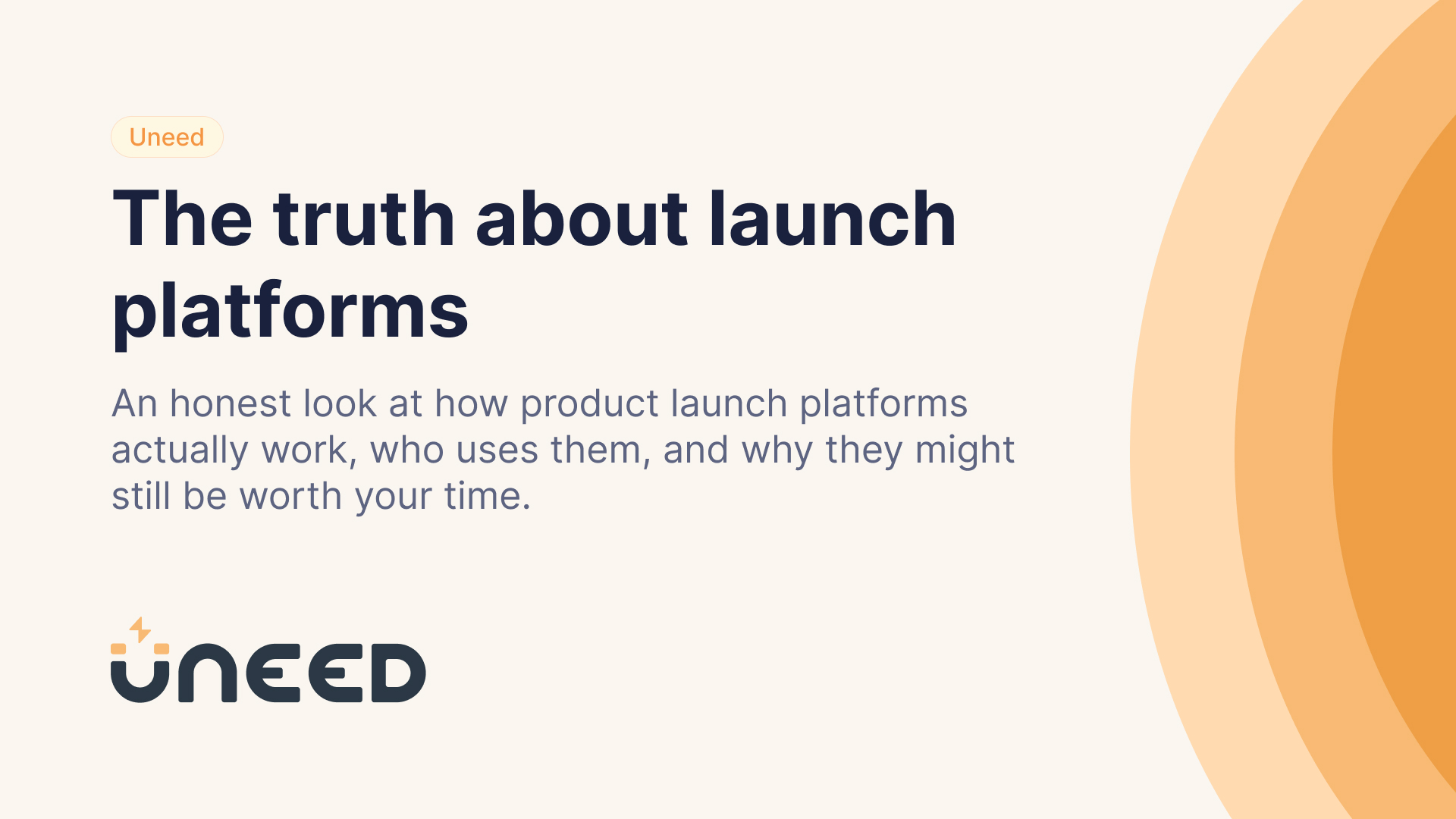 The truth about launch platforms