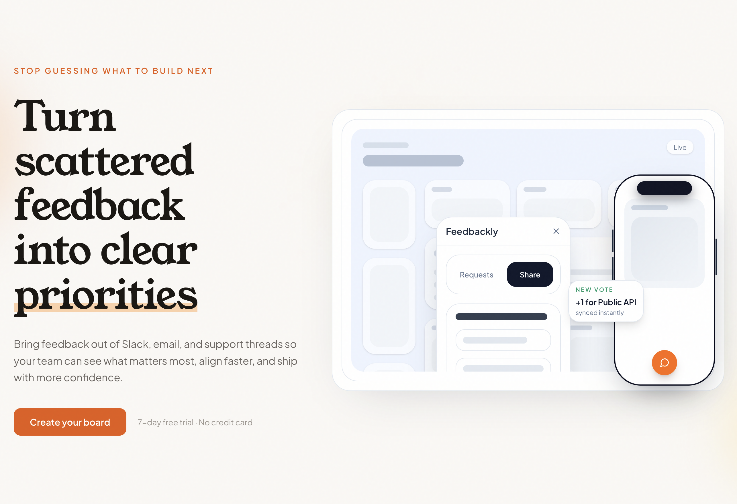 Feedbackly screenshot 1