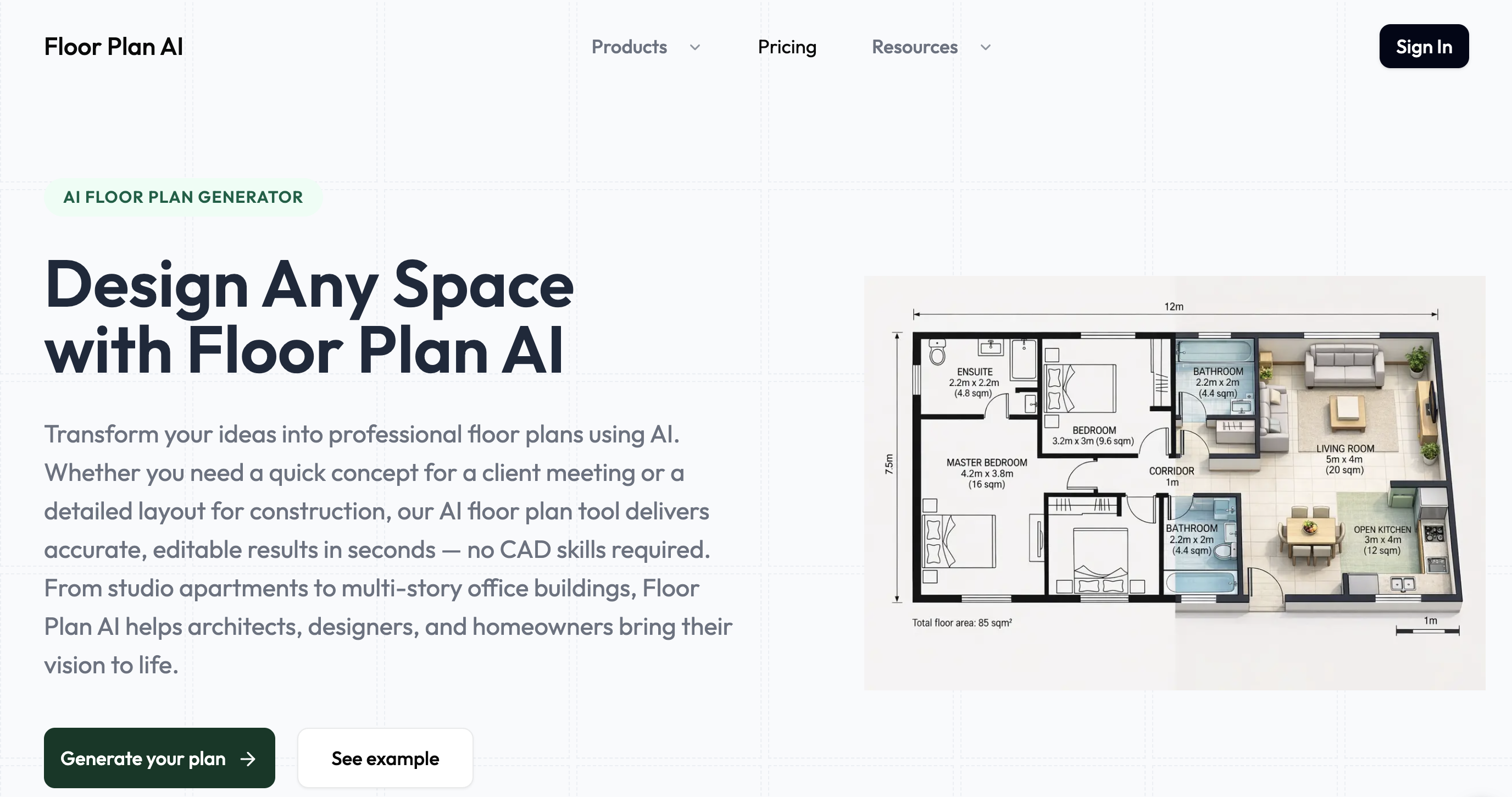 Floor Plan AI screenshot 1