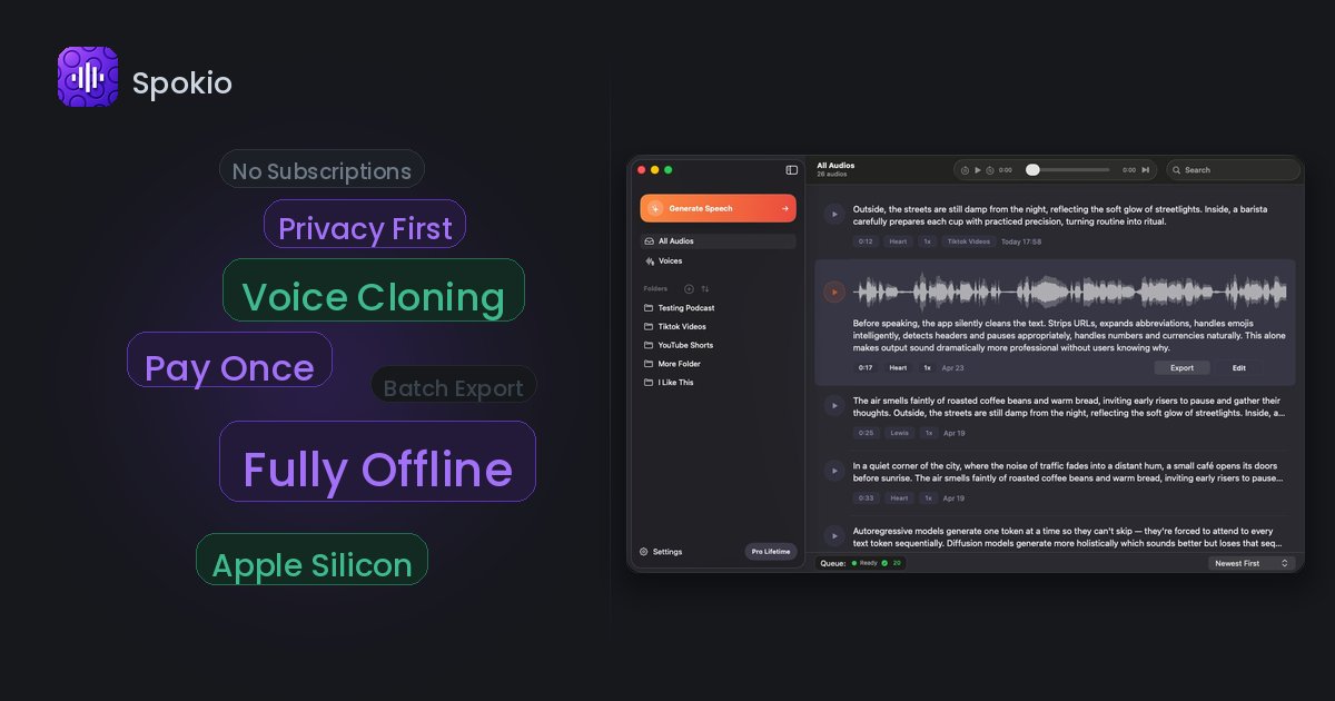 Spokio screenshot 1