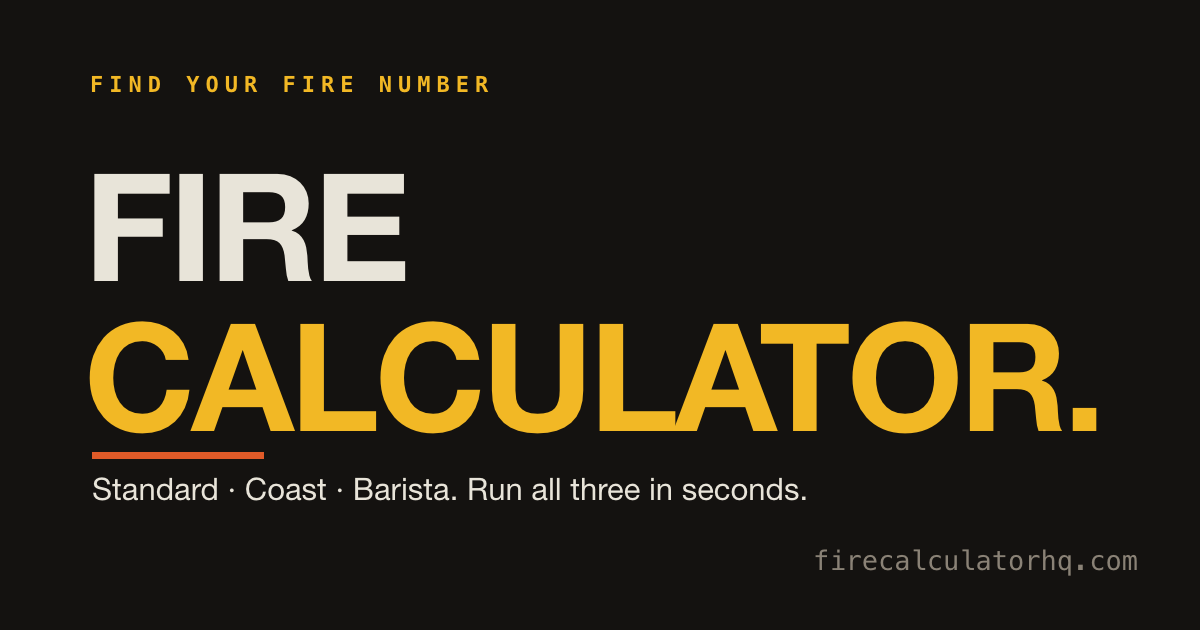 FIRECalculatorHQ screenshot 1