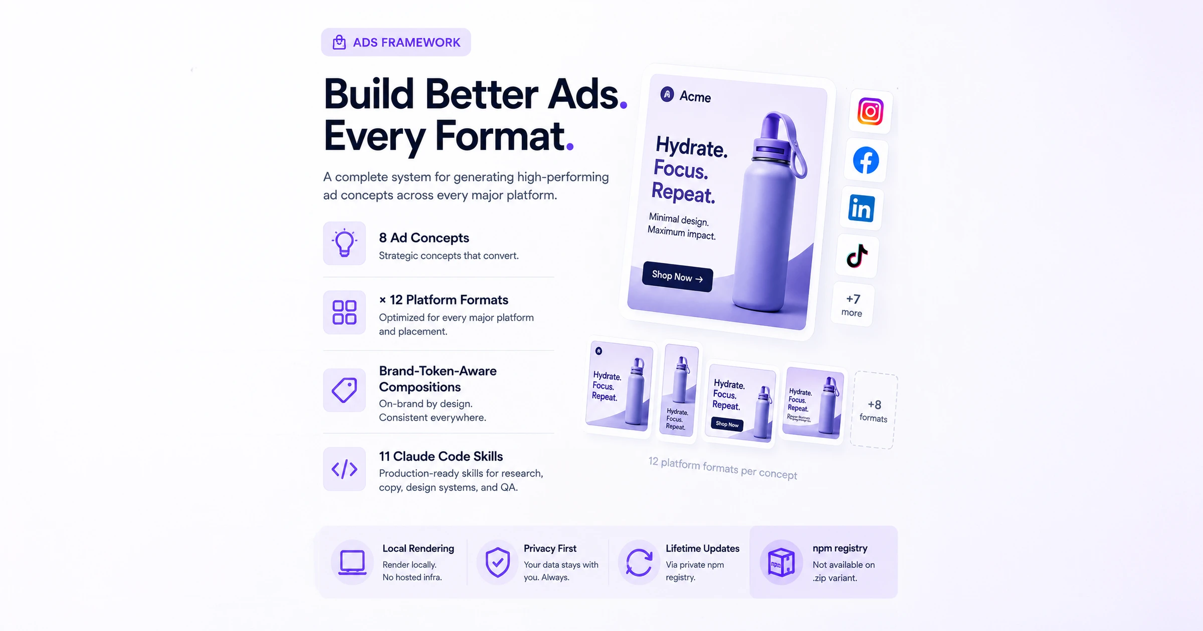 AdSights Agentic Ads Framework screenshot 1
