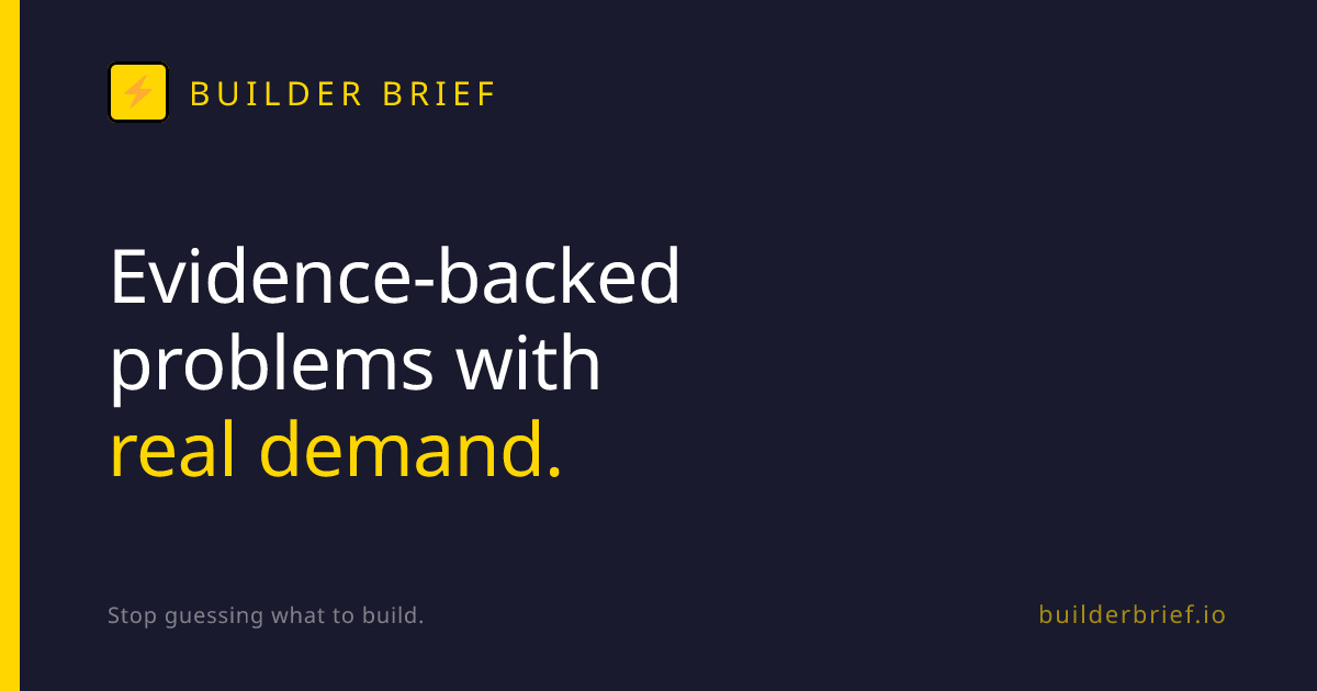Builder Brief screenshot 1