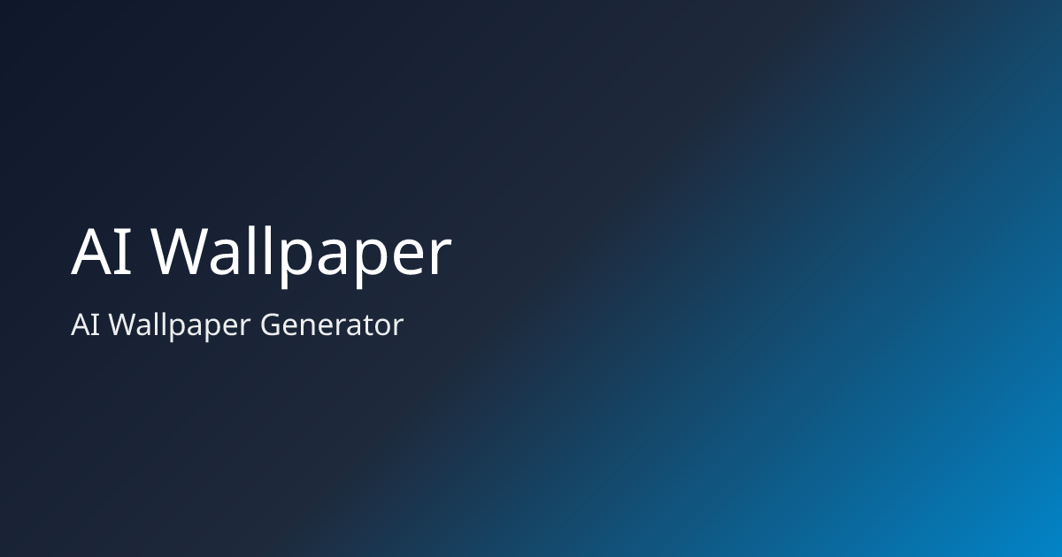 AI Wallpaper screenshot 1