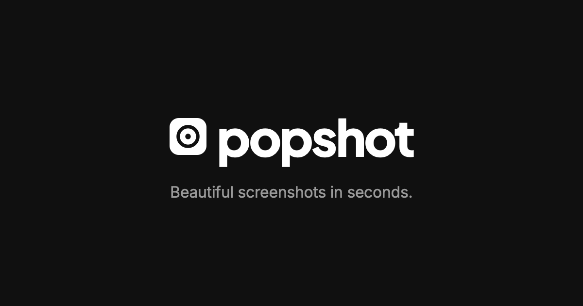 Popshot screenshot 1