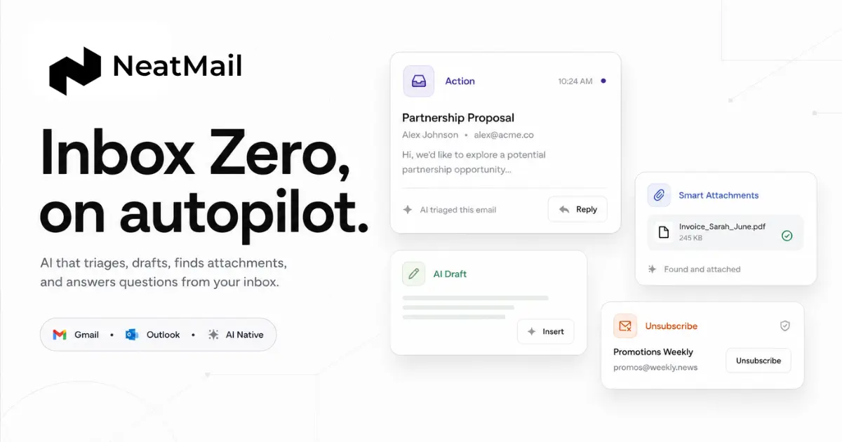 NeatMail screenshot 2