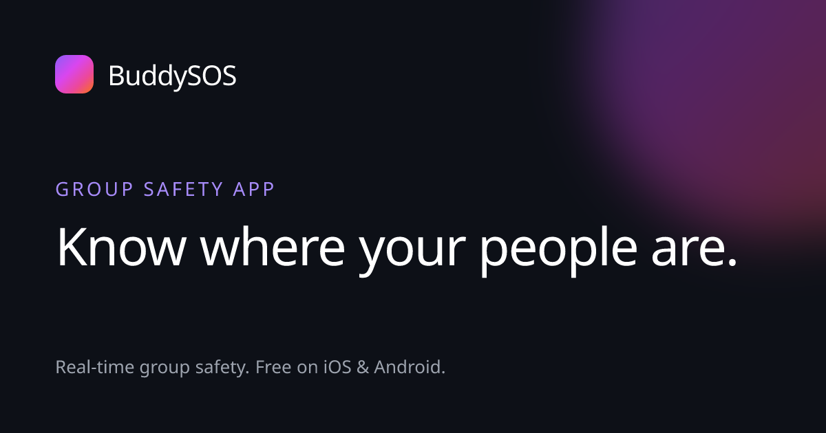 BuddySOS screenshot 1