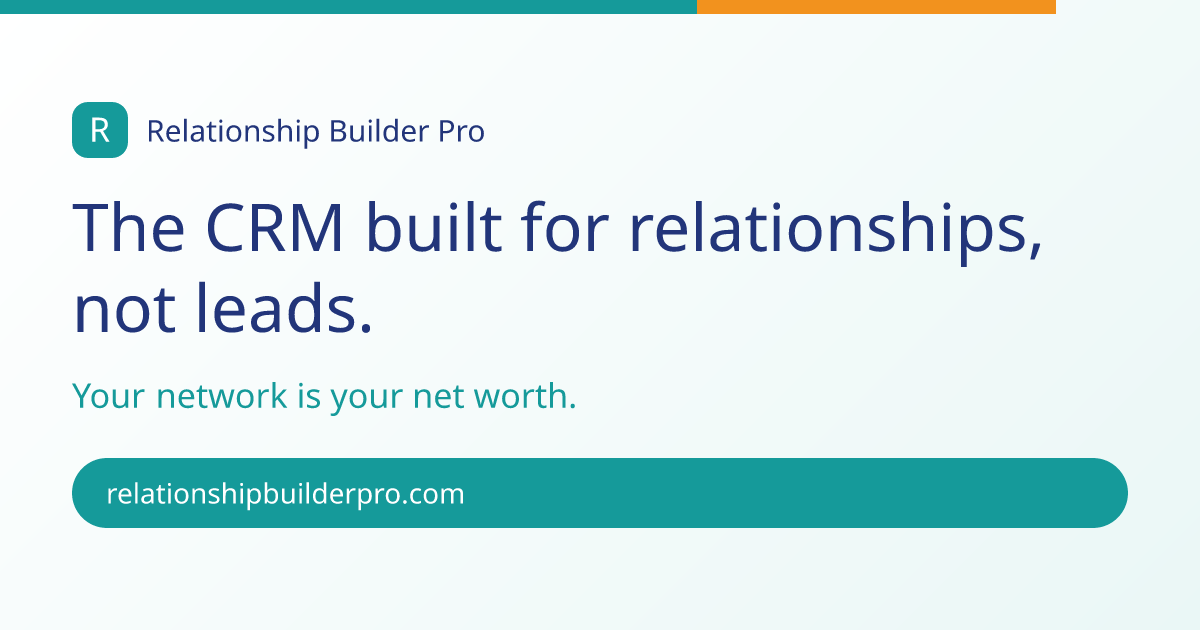 Relationship Builder Pro screenshot 1