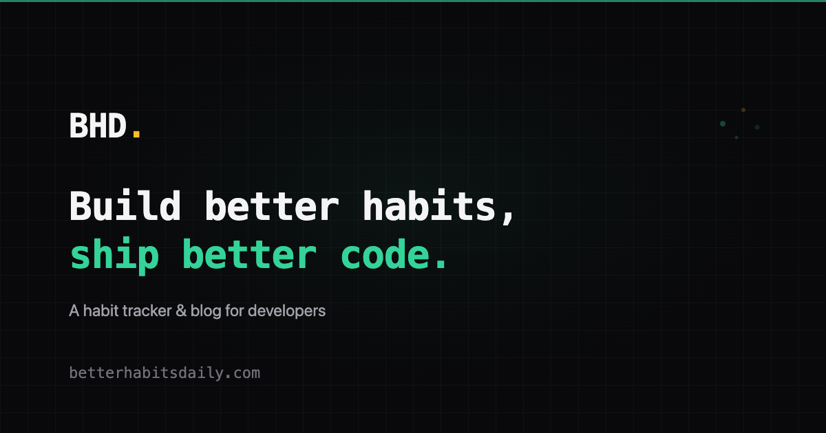 BetterHabitsDaily screenshot 1