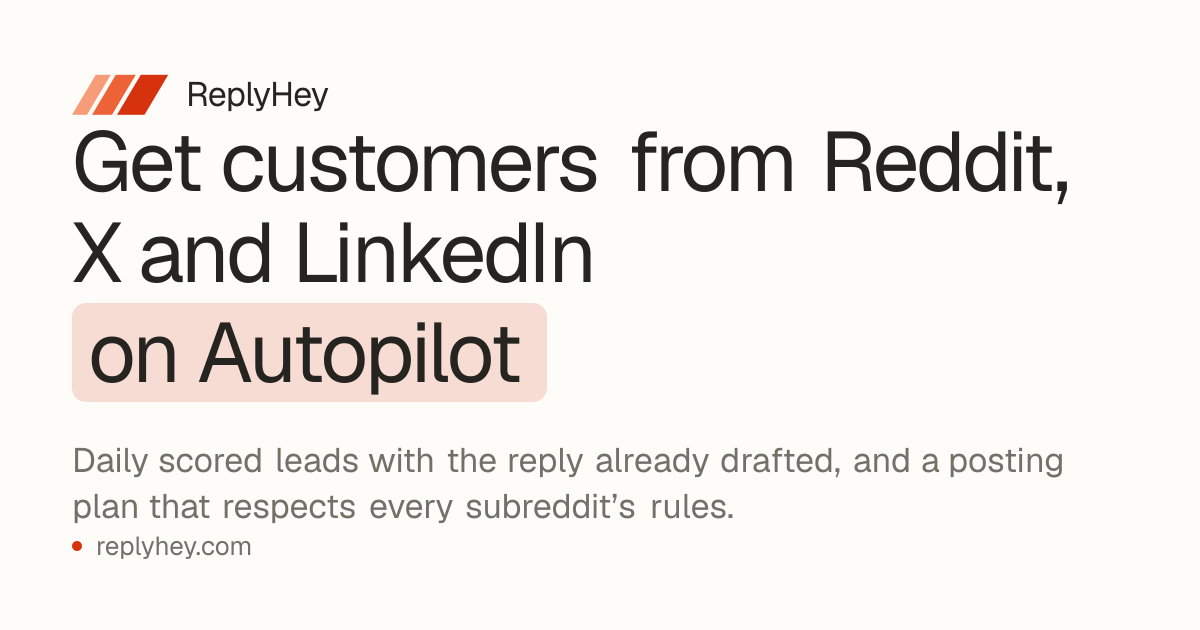 ReplyHey screenshot 1