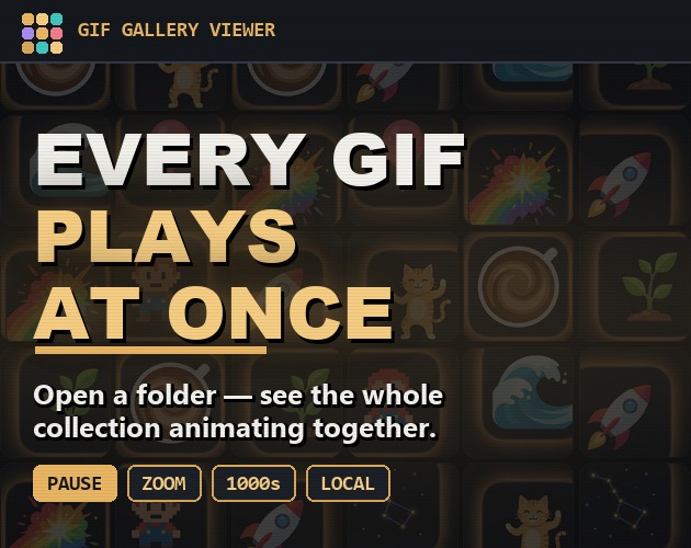Animated GIF Gallery Viewer screenshot 2
