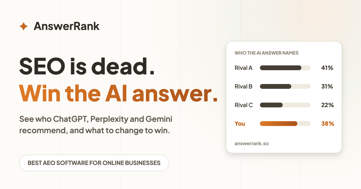 Answerrank screenshot 1