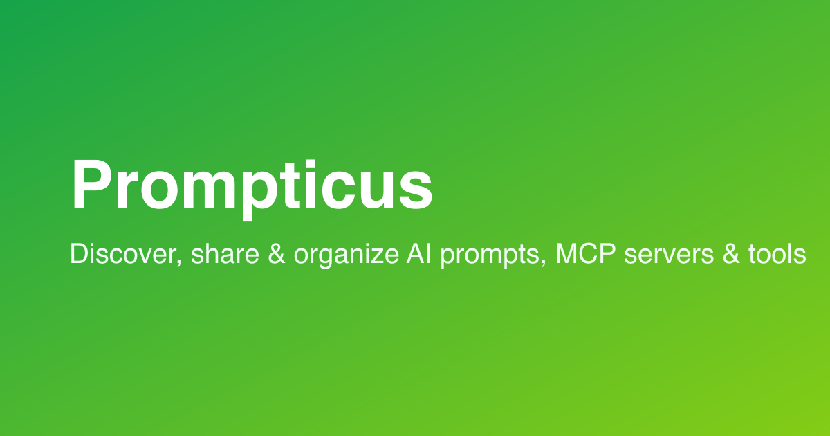 Prompticus screenshot 1
