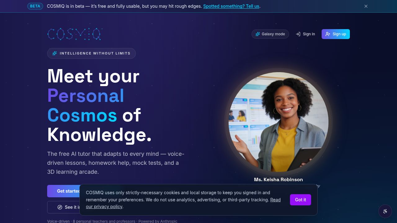 Cosmiq screenshot 1