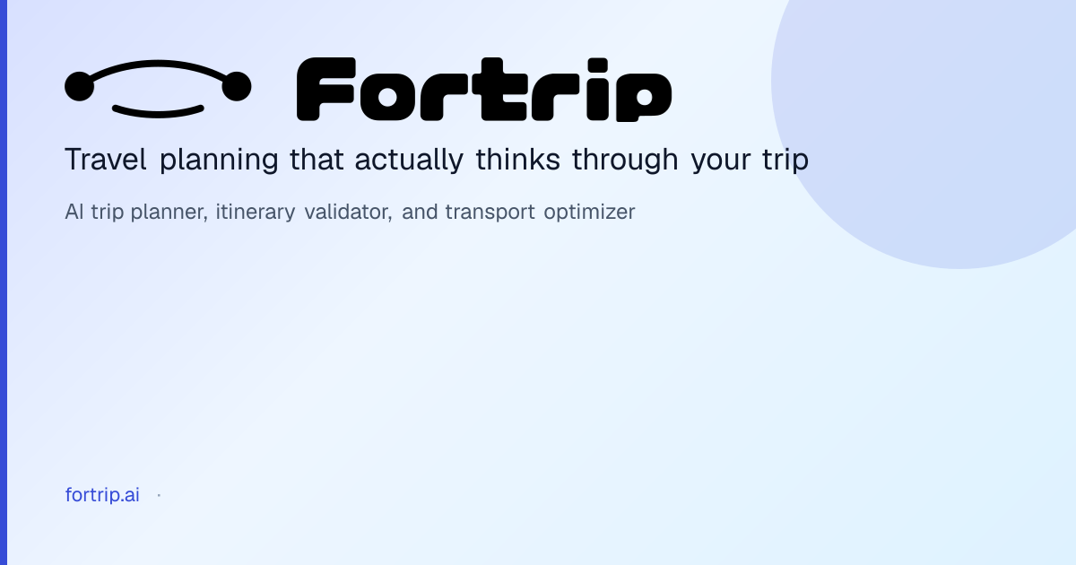 FortripAI screenshot 1