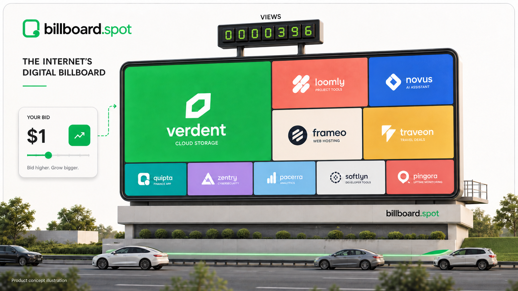 Billboard screenshot 1