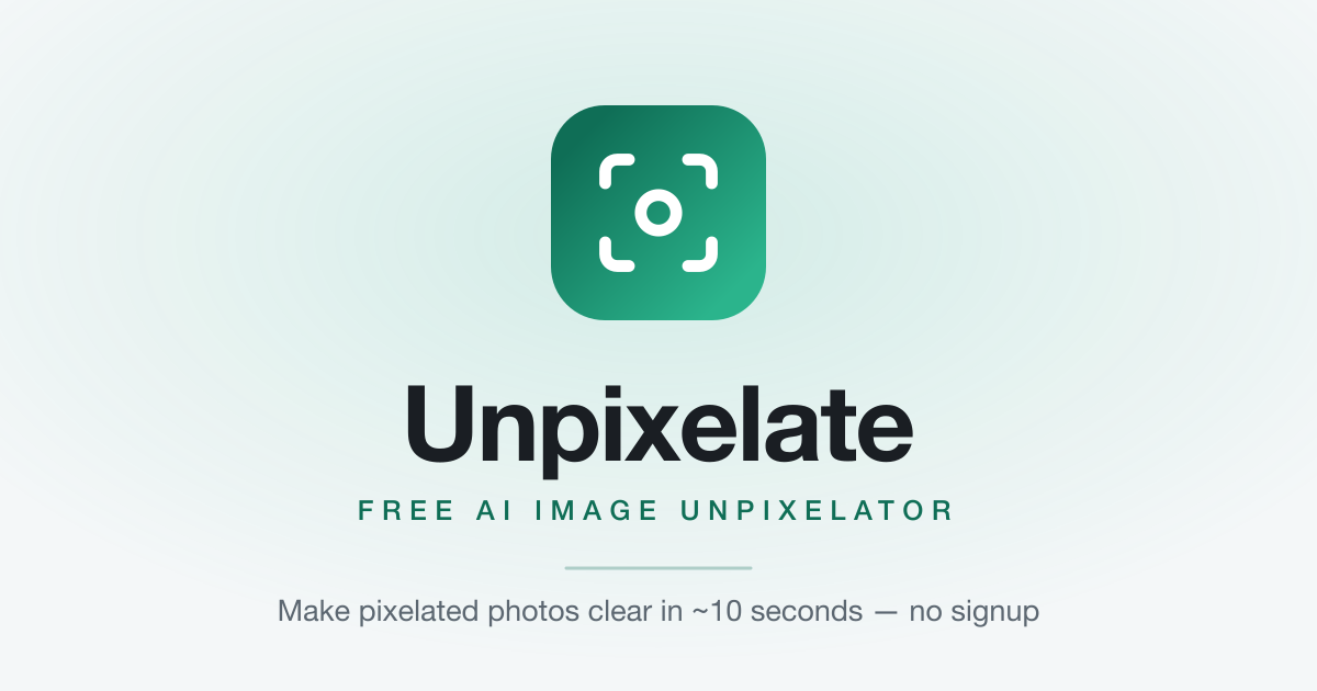 Unpixelate Image screenshot 1