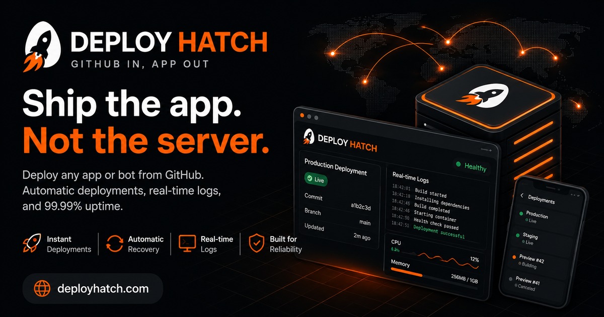 Deploy Hatch screenshot 1