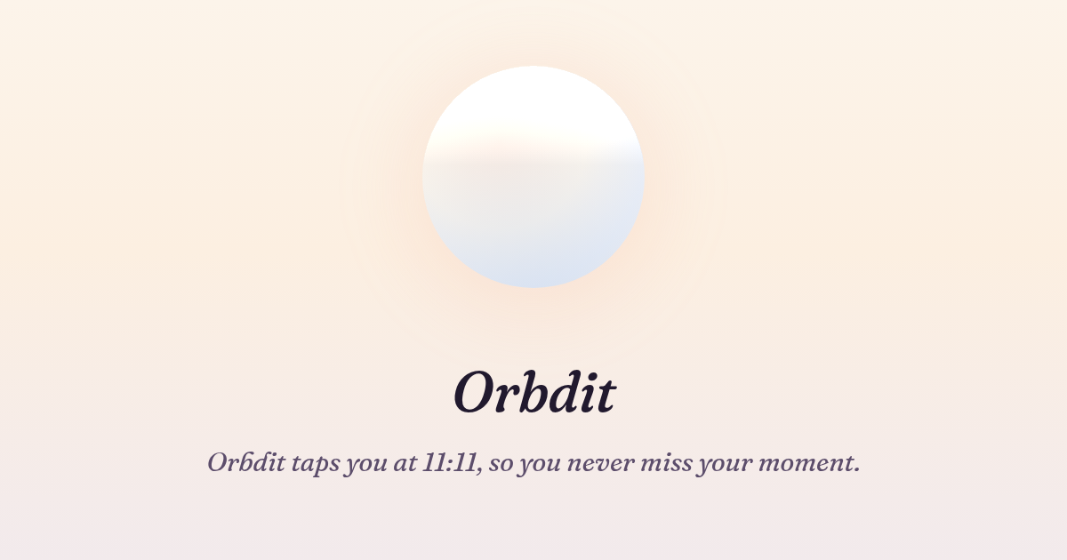 Orbdit screenshot 1