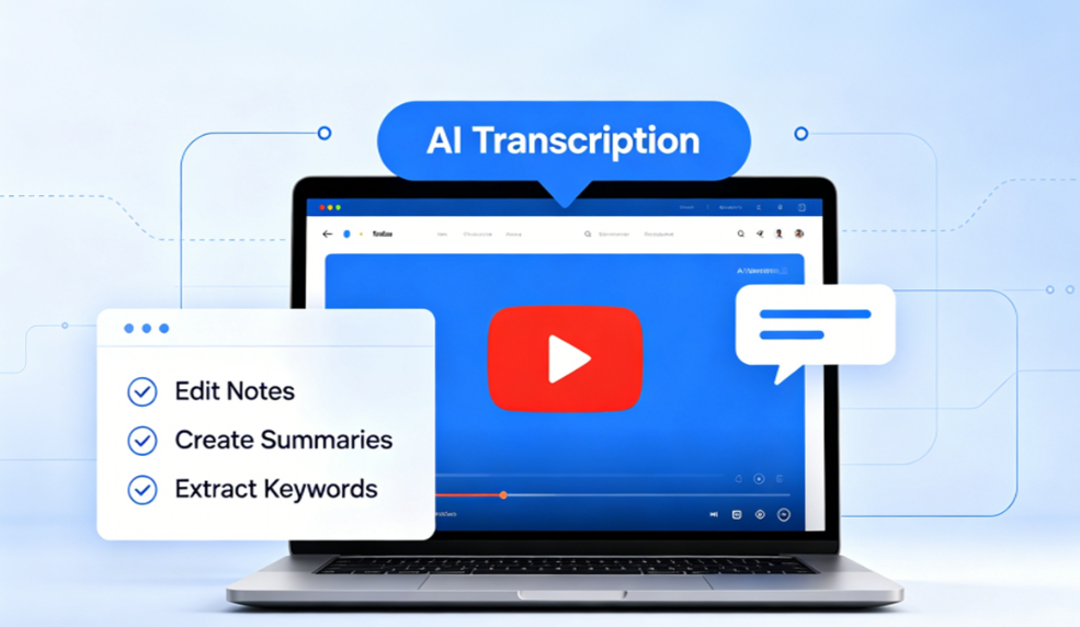 Free YouTube Transcript Generator with AI screenshot 1