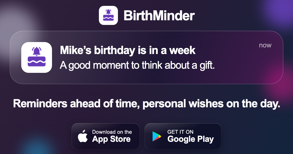 BirthMinder screenshot 1