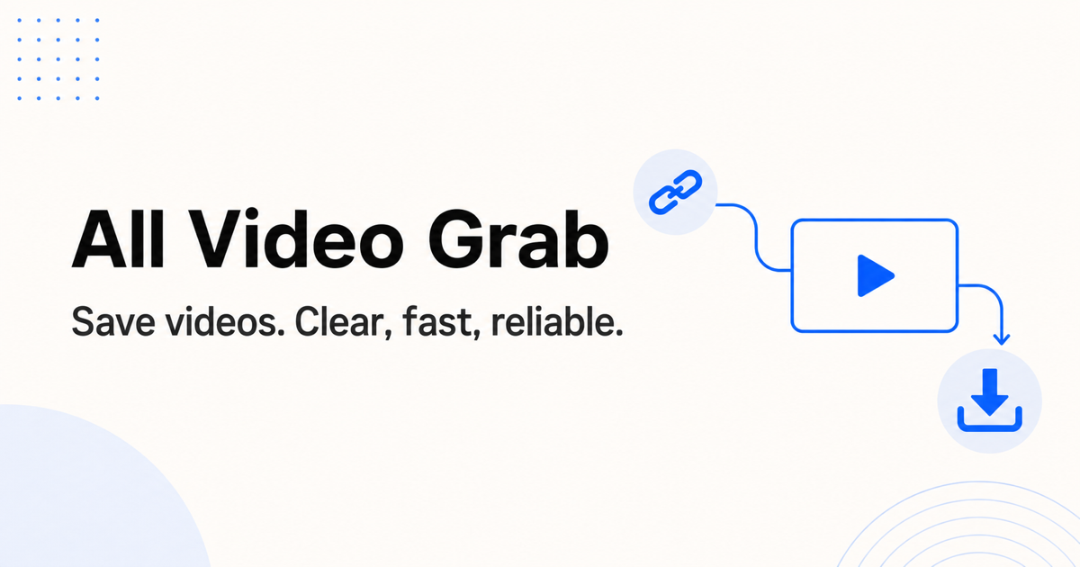 All Video Grab screenshot 1