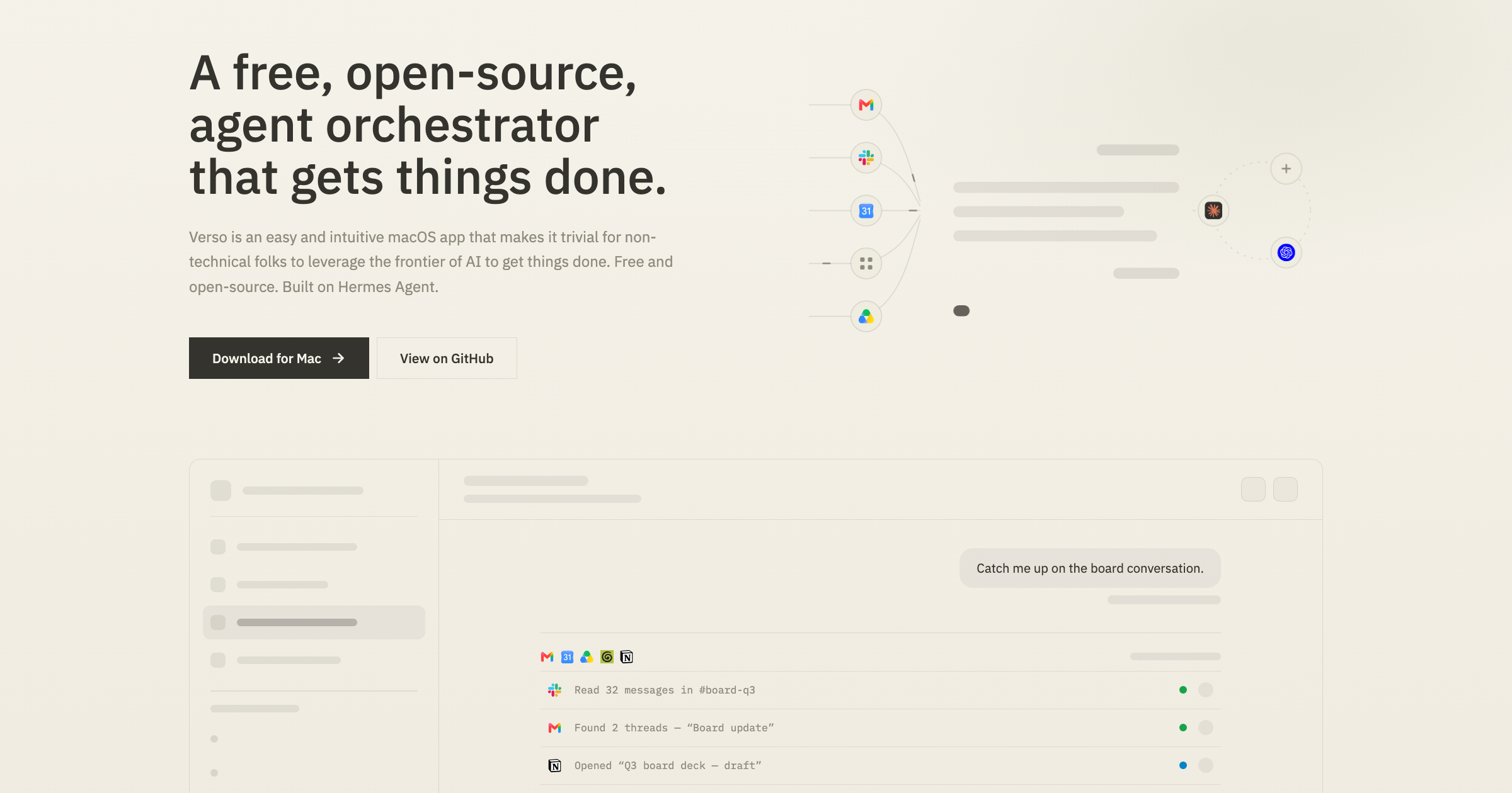 Verso screenshot 1