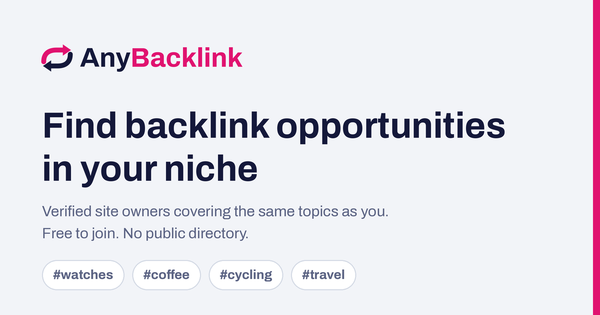 AnyBacklink screenshot 3