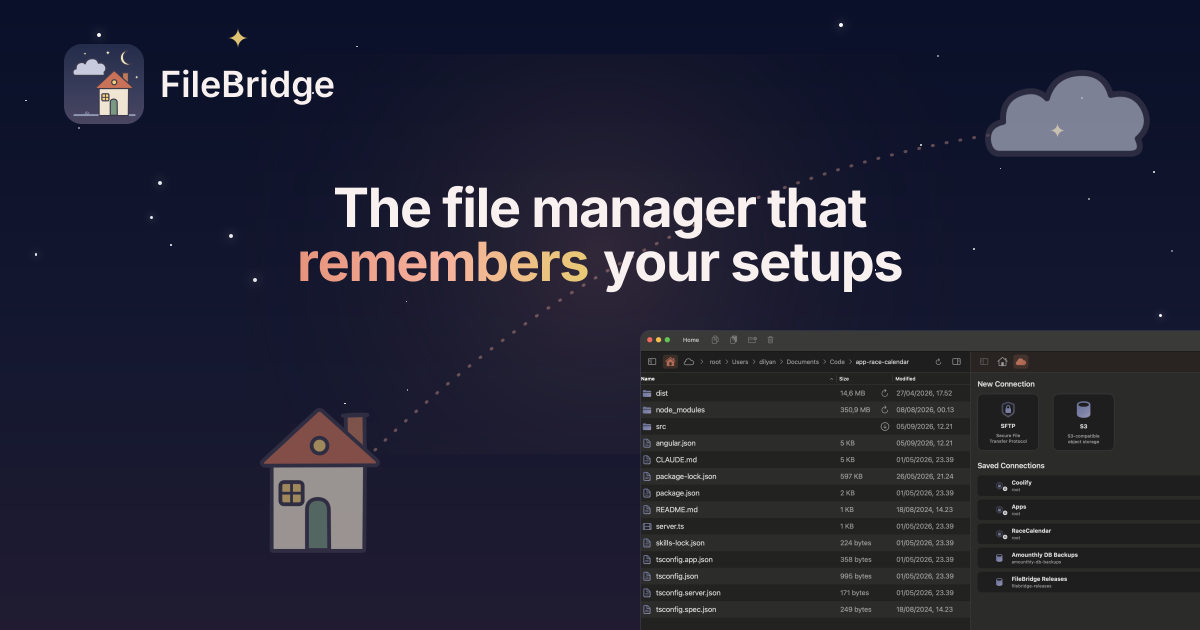 FileBridge screenshot 1