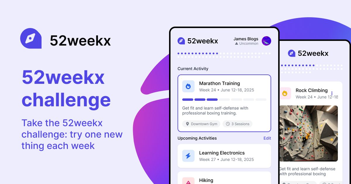 52weekx screenshot 2