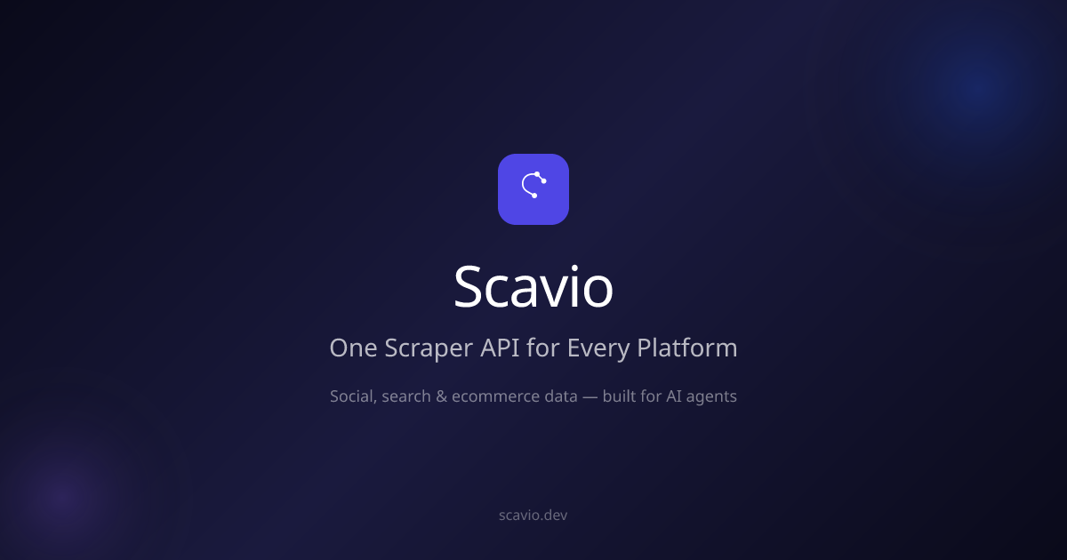 Scavio AI screenshot 1