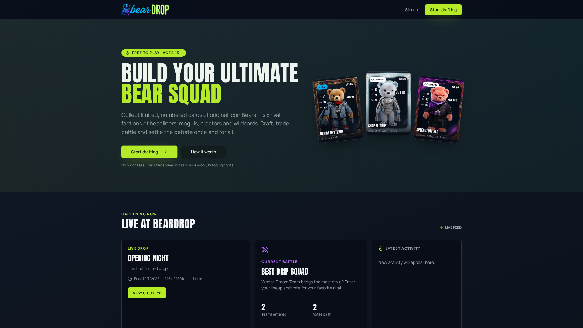 BearDrop screenshot 1