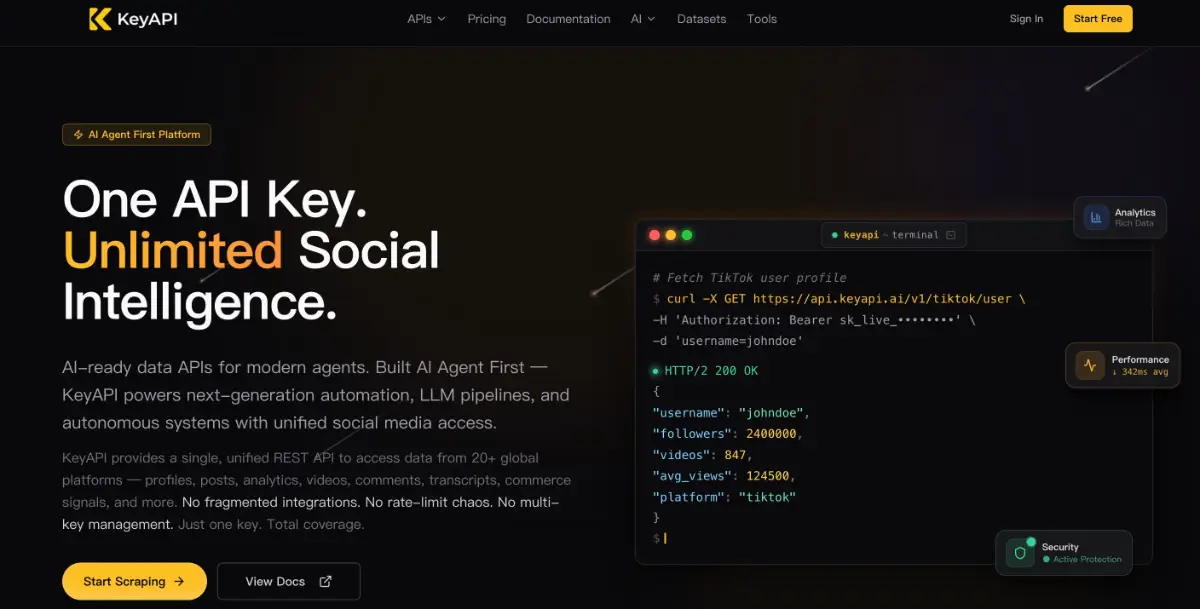 Keyapi screenshot 1