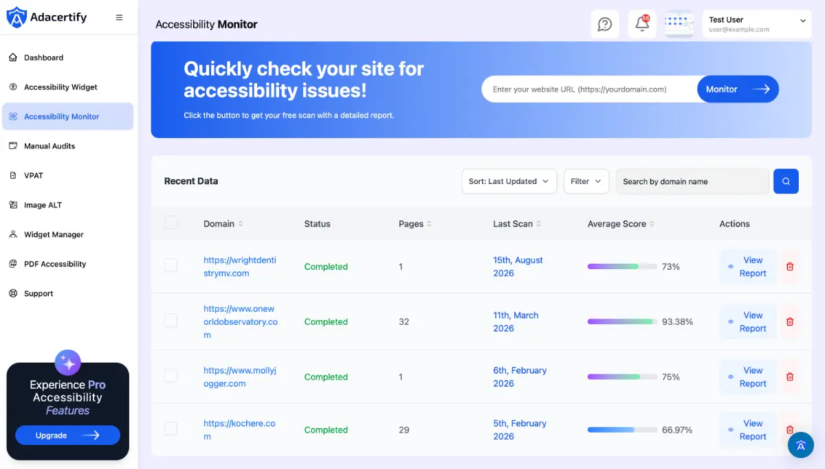 Adacertify screenshot 3