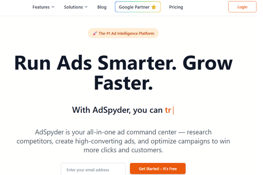 Adspyder screenshot 1