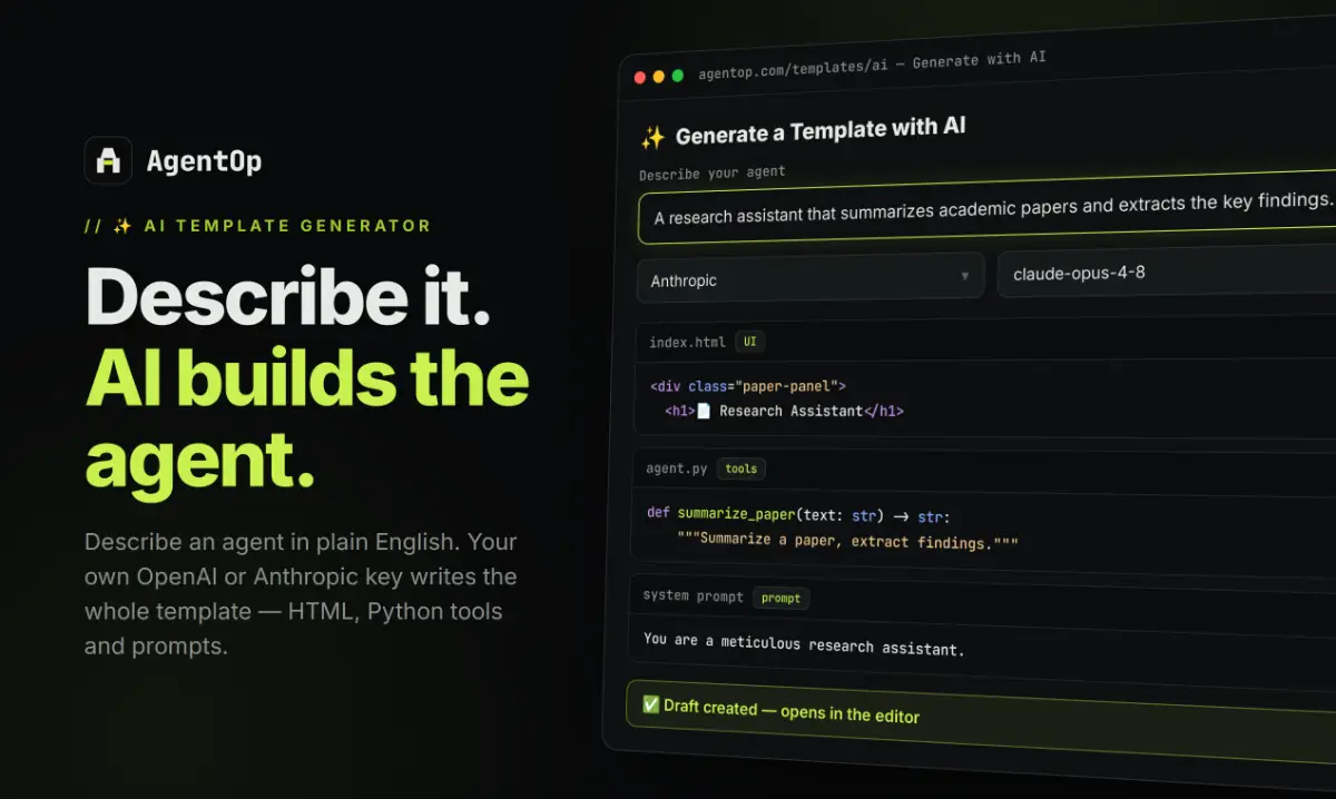 AgentOp screenshot 2