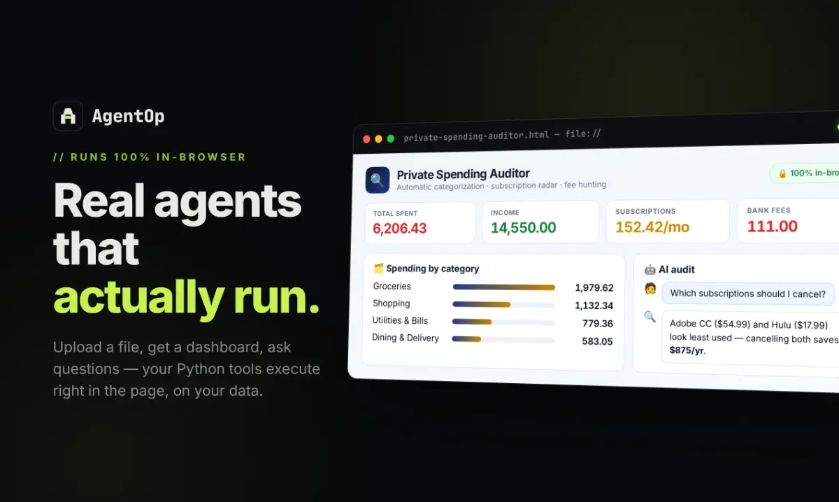 AgentOp screenshot 3