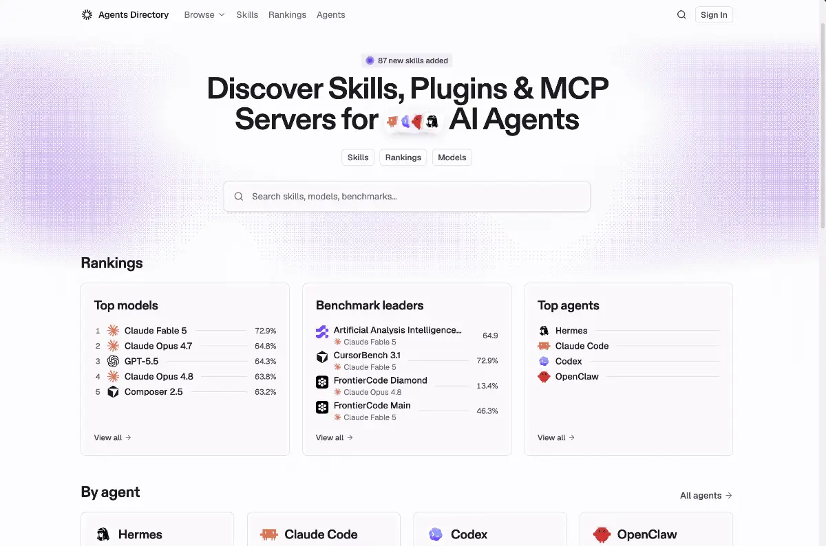 Agents Directory screenshot 2