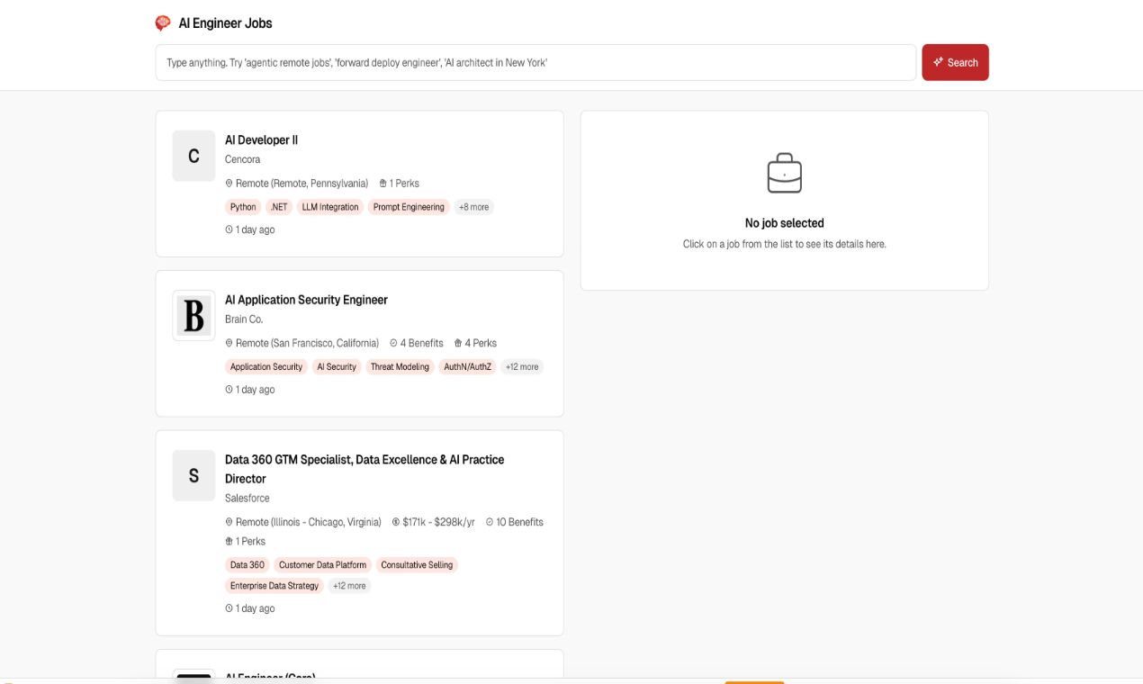 AI Engineer Jobs screenshot 1