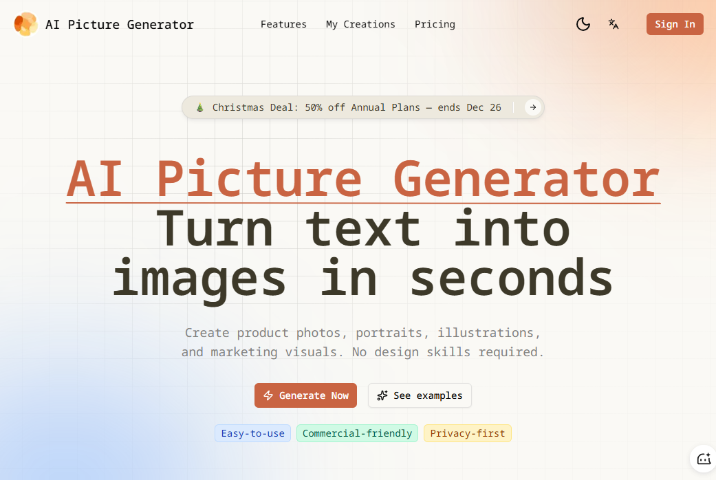 AI Picture Generator product image