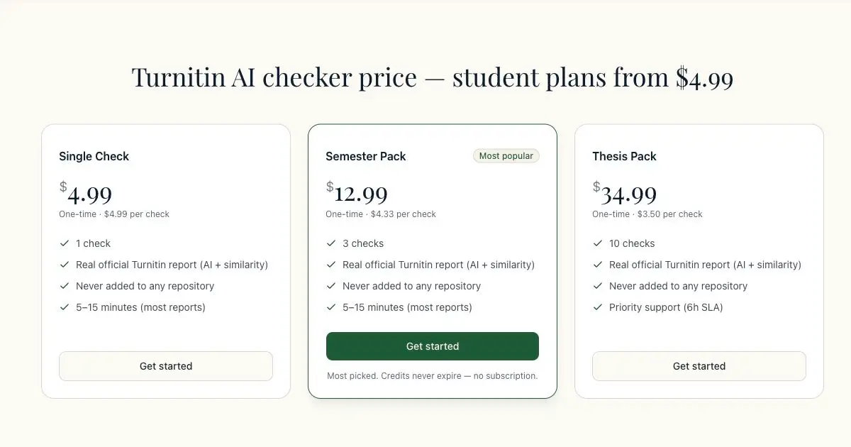 AI Turnitin Checker screenshot 3