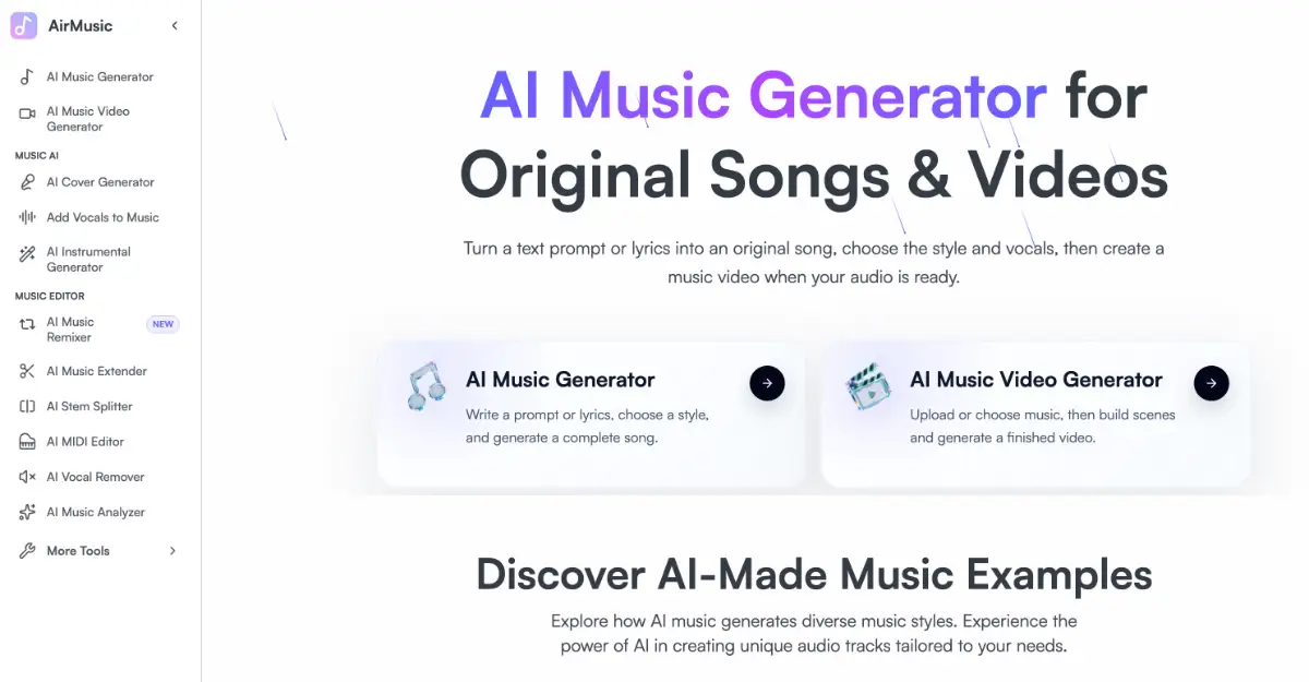 AirMusic screenshot 2
