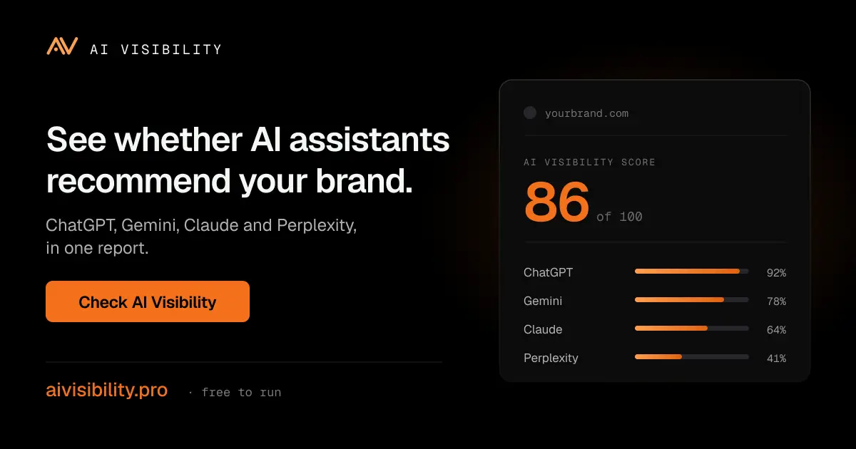 AI Visibility screenshot 1