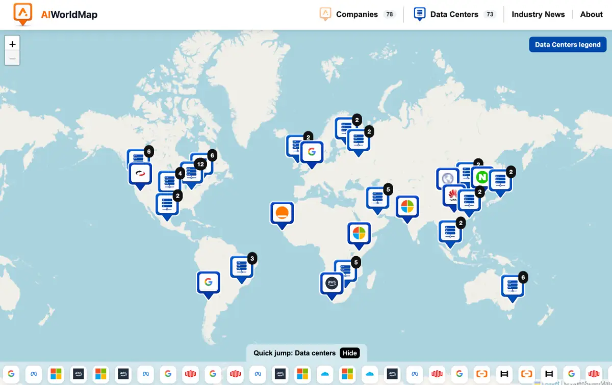 AIWorldMap screenshot 3