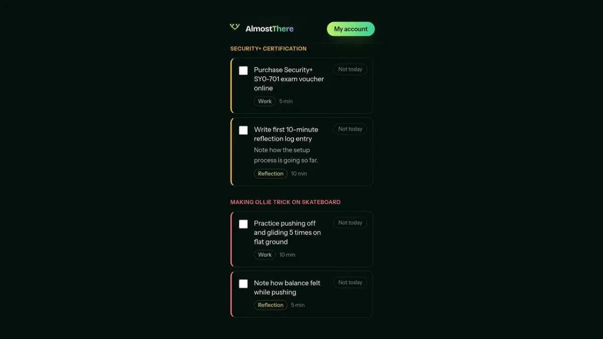 AlmostThere screenshot 2