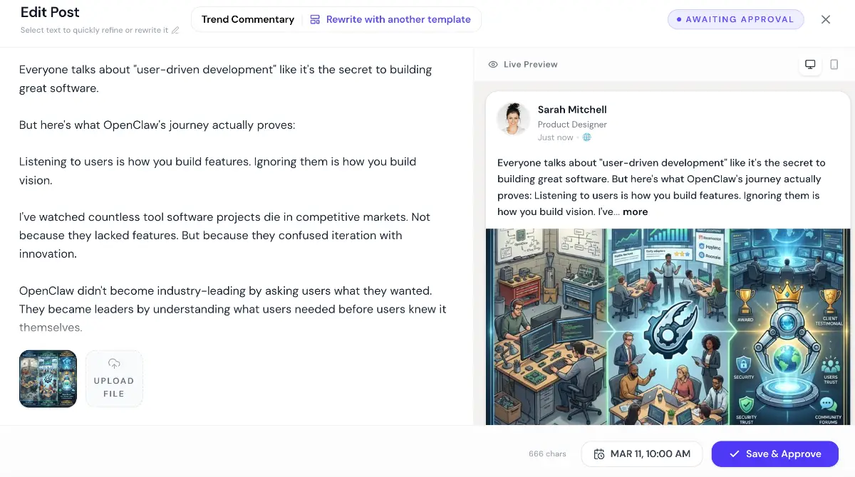 Ancher Social screenshot 1