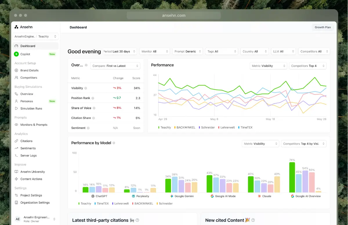 Ansehn screenshot 2