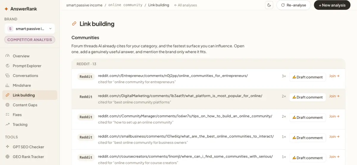 Answerrank screenshot 3