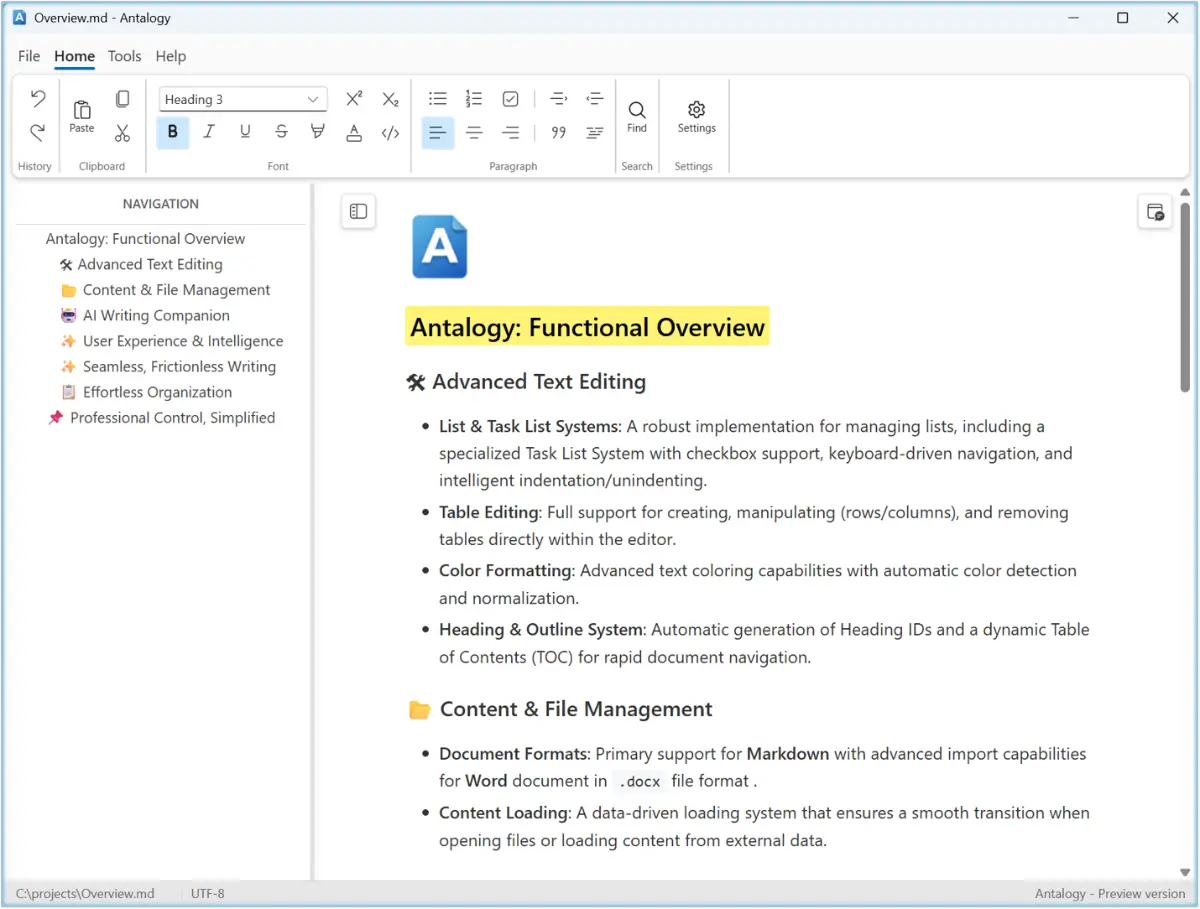 Antalogy screenshot 3