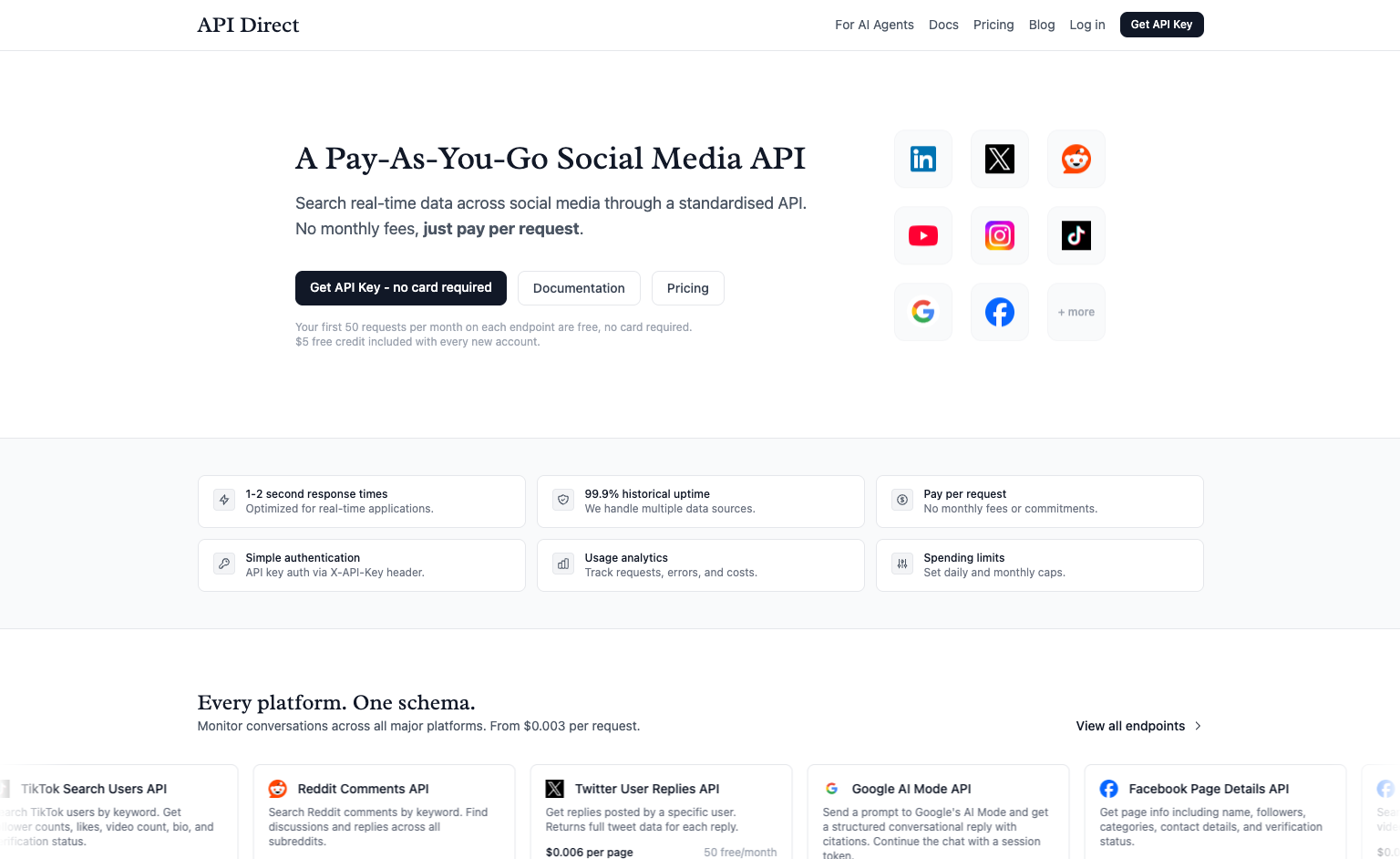 API Direct screenshot 1